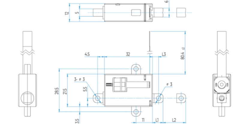 12Lf Servo Series 27mm Stroke 제원