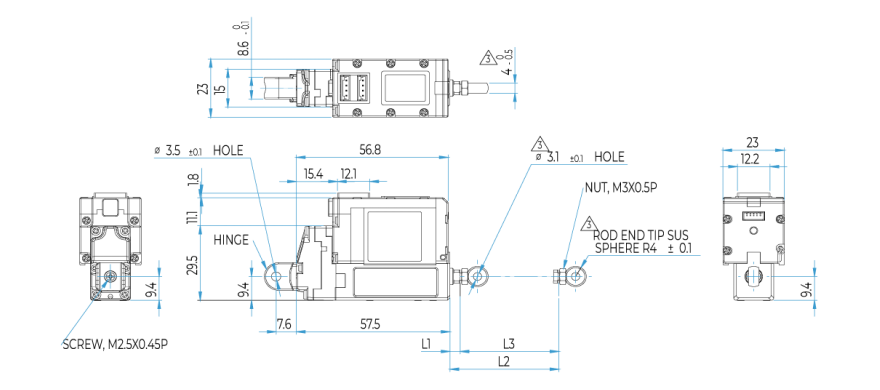 17Lf Servo Series 27mm Stroke 제원