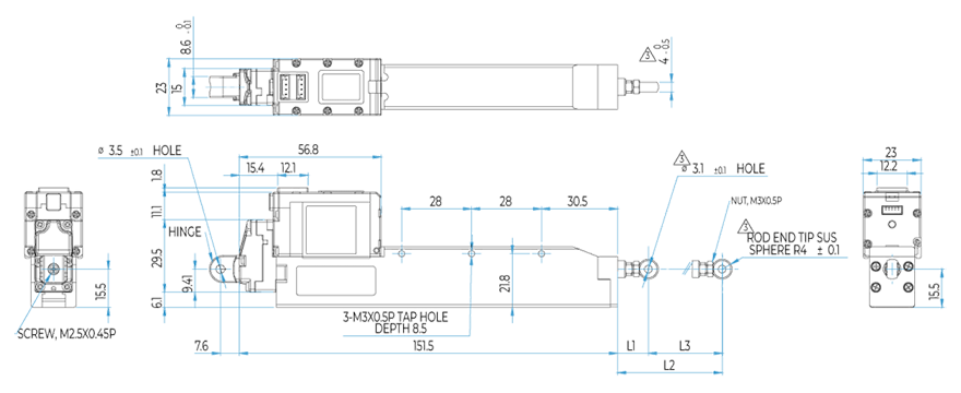 17Lf Servo Series 87mm Stroke 제원